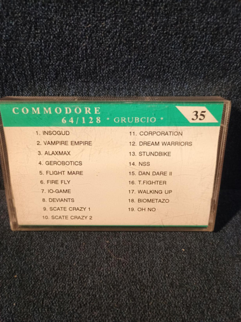 GRUBCIO 35 - składanka gier Commodore 64 GRUBCIO 35 - składanka gier Commodore 64