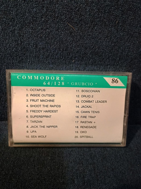 GRUBCIO 86 - składanka gier Commodore 64 GRUBCIO 86 - składanka gier Commodore 64