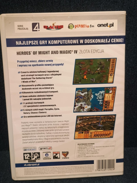 Heroes of Might And Magic IV Złota Edycja Heroes of Might And Magic IV Złota Edycja