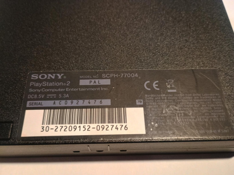 Konsola Play Station 2 Slim model SCPH-77004 Konsola Play Station 2 Slim model SCPH-77004