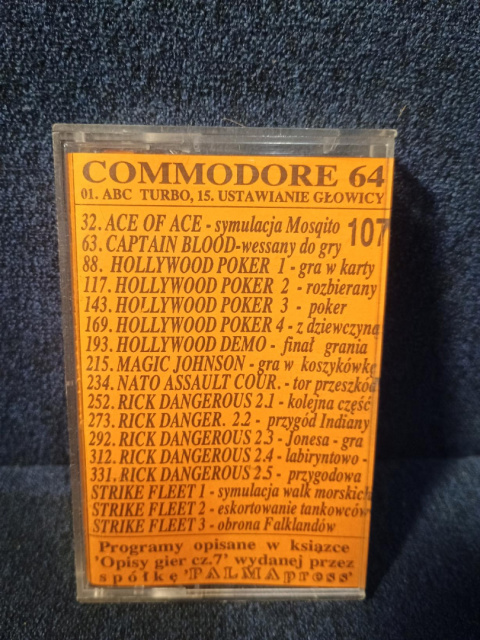Waldico 107 Opisy cz. 7 - składanka gier Commodore 64 Waldico 107 Opisy cz. 7 - składanka gier Commodore 64
