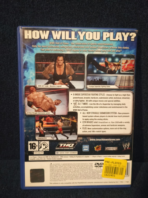 Smackdown vs Raw 2008 Smackdown vs Raw 2008