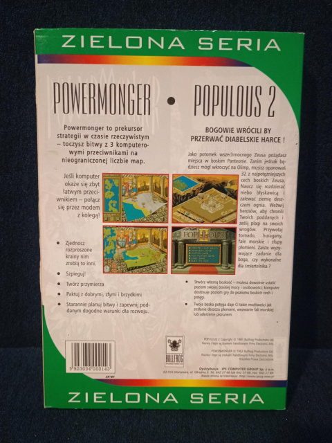 Populous 2 i Powermonger Populous 2 i Powermonger