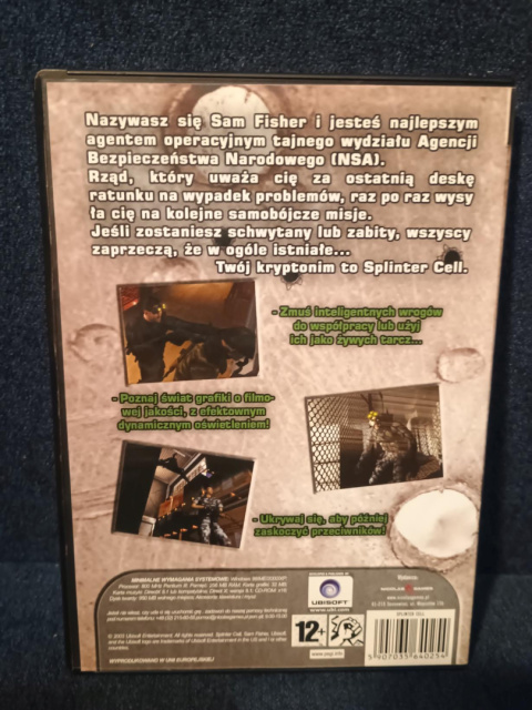 Tom Clancy's Splinter Cell Tom Clancy's Splinter Cell