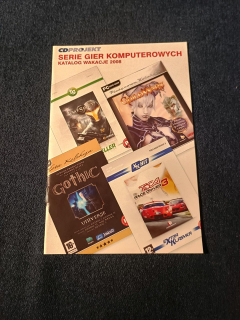 Katalog CD Projekt Serie Gier Komputerowych wakacje 2008 Katalog CD Projekt Serie Gier Komputerowych wakacje 2008