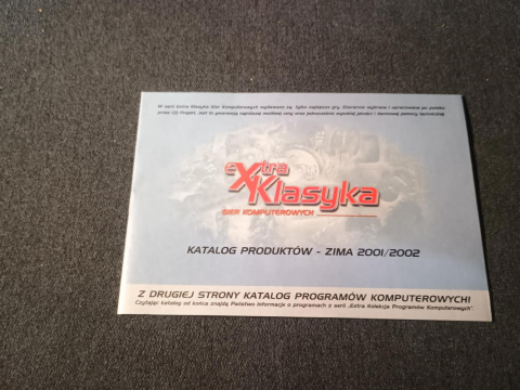 Katalog Extra Klasyka i Extra Kolekcja zima 2001/2002