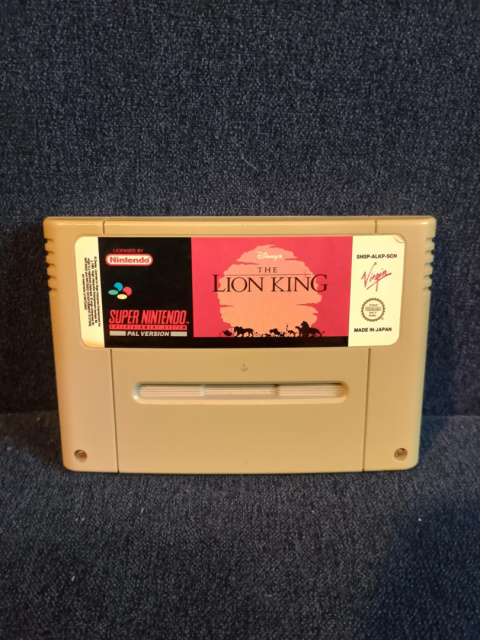 Lion King Disney SNES
