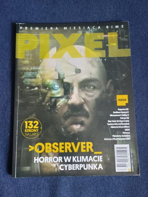 PIXEL numer 28, lipiec-sierpień 2017 PIXEL numer 28, lipiec-sierpień 2017
